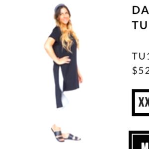 Agnes and Dora Daydream Tunic Black